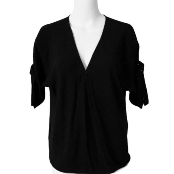 Michael Kors Tops - MICHAEL KORS Black Basics Blouse